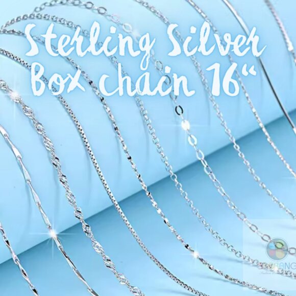 Fucsia Pink Druzy Silverplated Gemstone Pendant & Sterling Silver Box Chain 16" - Picture 10 of 10